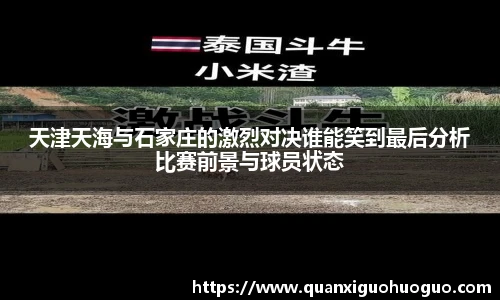 天津天海与石家庄的激烈对决谁能笑到最后分析比赛前景与球员状态